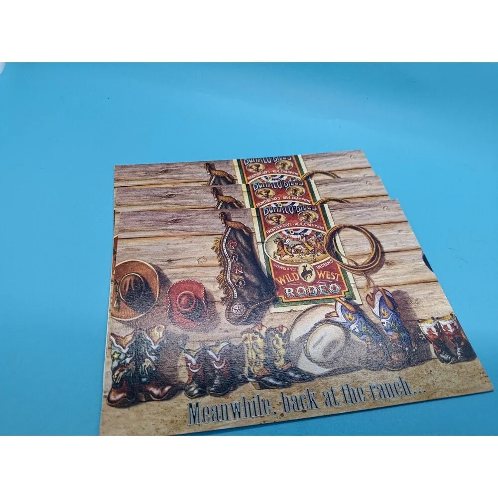 Leanin' Tree Greeting Birthday Card Western Tradition By Lisa Danielle
